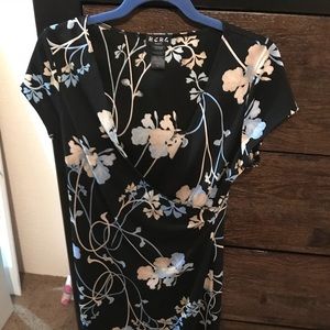 Bcbg wrap dress size m